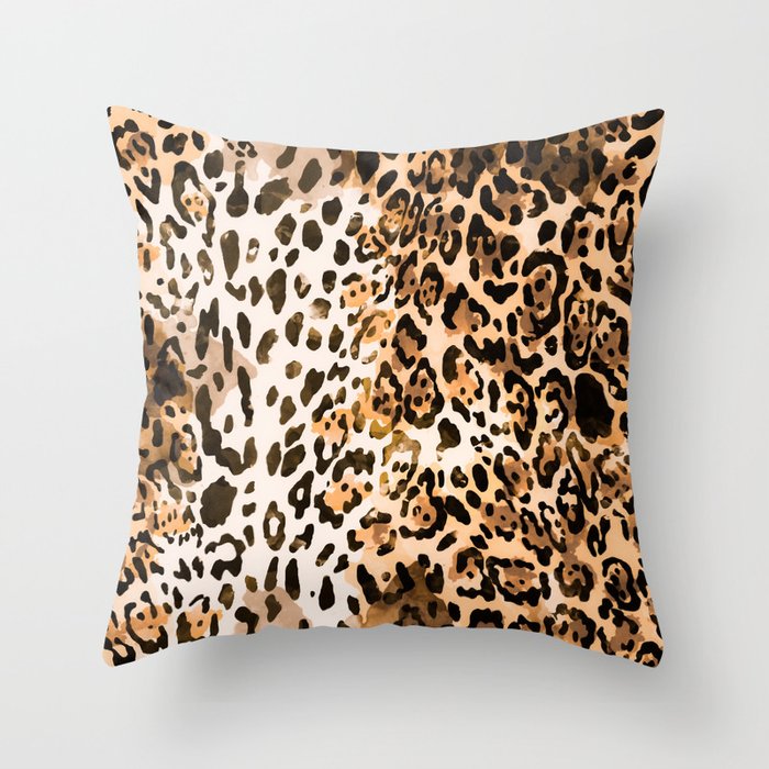 Pattern Leopard Throw Pillow Gallery Image 6