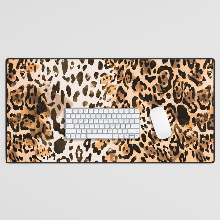 Pattern Leopard Desk Mat Gallery Image 1