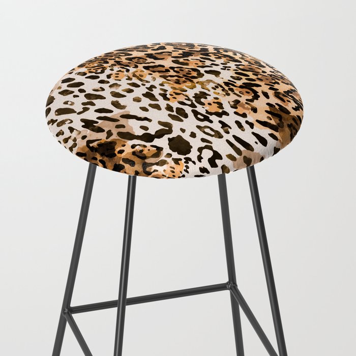 Pattern Leopard Stool Gallery Image 2