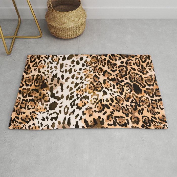 Pattern Leopard Rug Gallery Image 1