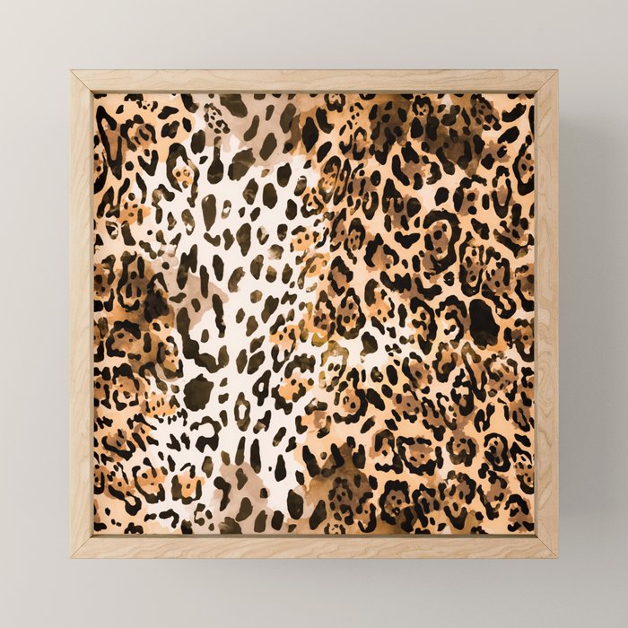 Pattern Leopard Mini Art Print Gallery Image 1