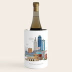 Kansas City Skyline Wine Chiller Gallery Image 1