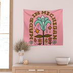 Made In Michigan Wall Tapestry Gallery Image 2