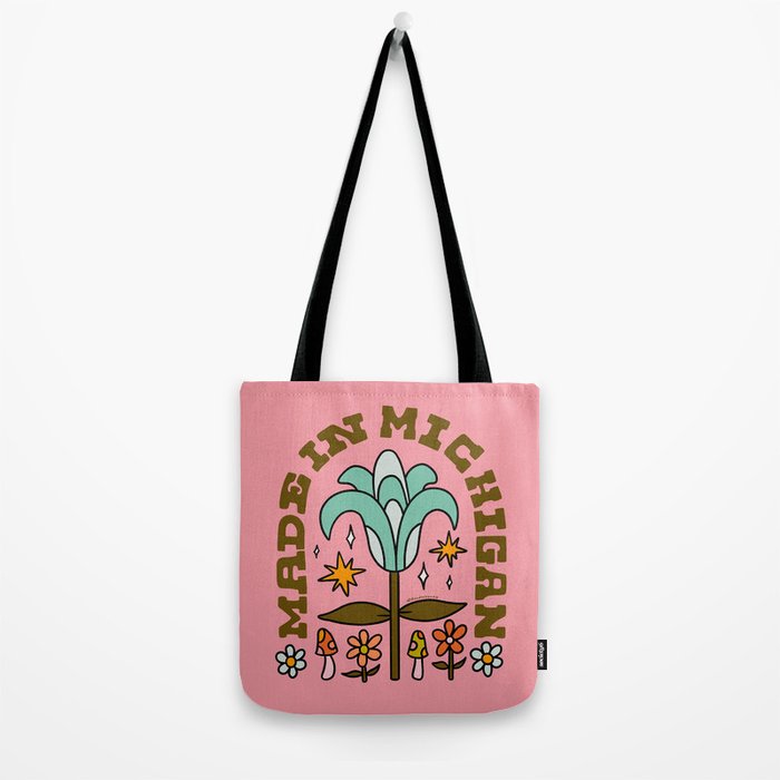 Made In Michigan Tote Bag Gallery Image 2