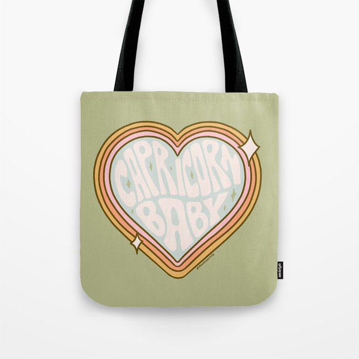 Capricorn Baby Tote Bag Gallery Image 1