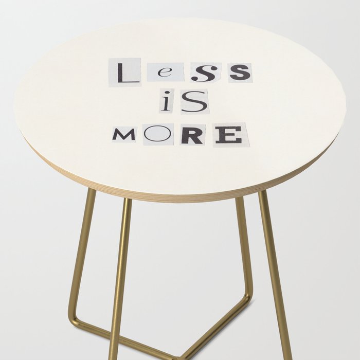 Less is more / Daily Reminder #2 Side Table Gallery Image 2