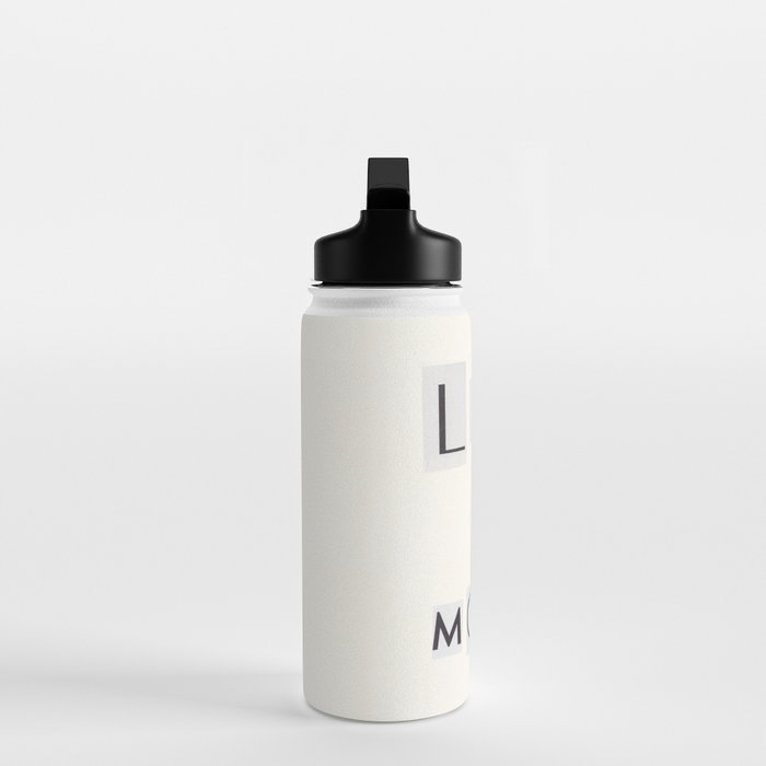 Less is more / Daily Reminder #2 Water Bottle Gallery Image 3