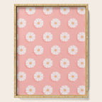 Pink Daisies  Serving Tray Gallery Image 1