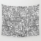 Circuit Board Wall Tapestry Gallery Image 4