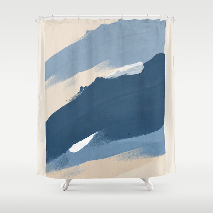 Minimal Abstract Art 23 Shower Curtain Gallery Image 1