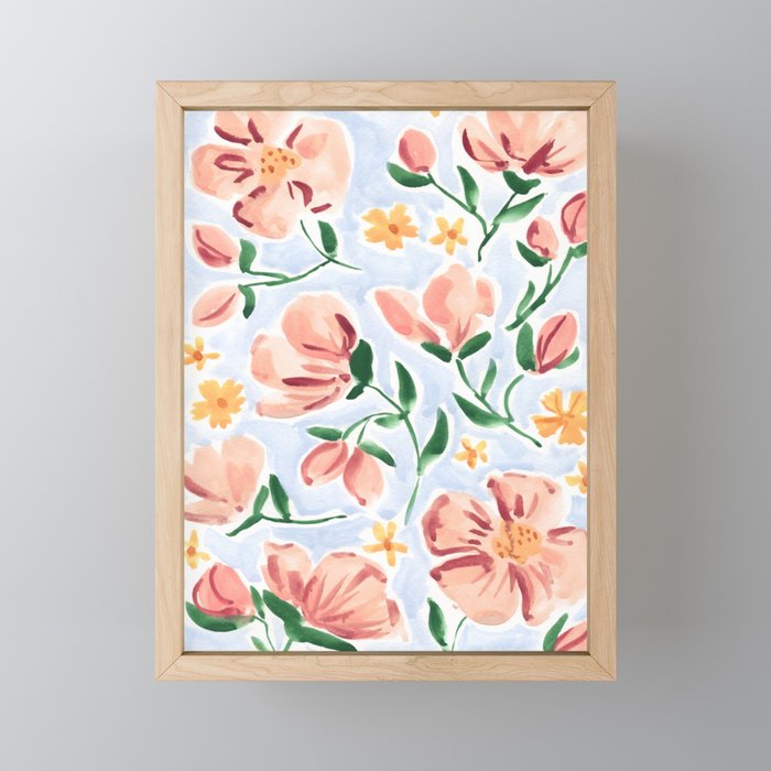 May Flowers Mini Art Print Gallery Image 1