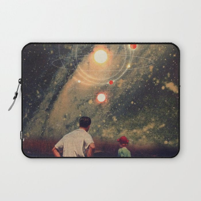 Light Explosions In Our Sky Laptop Sleeve Gallery Image 1