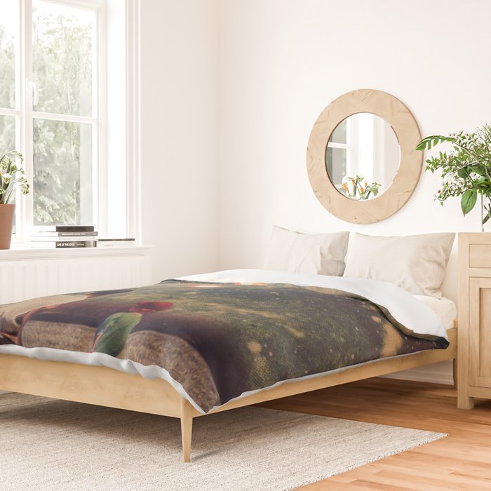 Light Explosions In Our Sky Duvet Cover Gallery Image 2