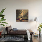 Light Explosions In Our Sky Wood Wall Art Gallery Image 2