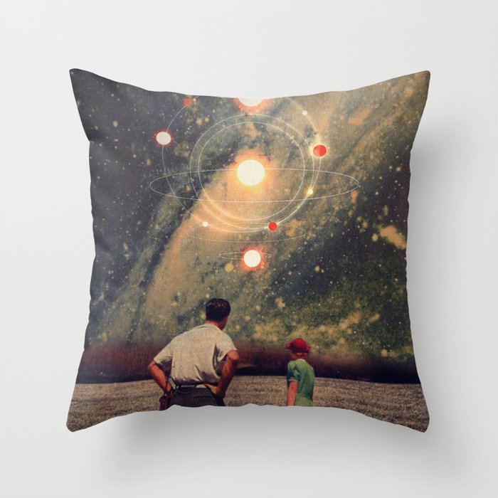 Light Explosions In Our Sky Throw Pillow Gallery Image 6