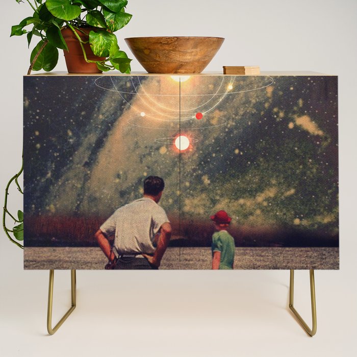 Light Explosions In Our Sky Credenza Gallery Image 1