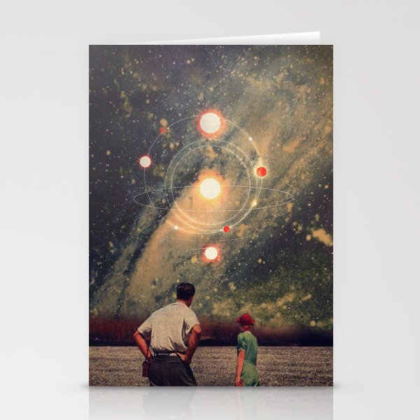Light Explosions In Our Sky Stationery Card Gallery Image 2