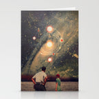 Light Explosions In Our Sky Stationery Card Gallery Image 2