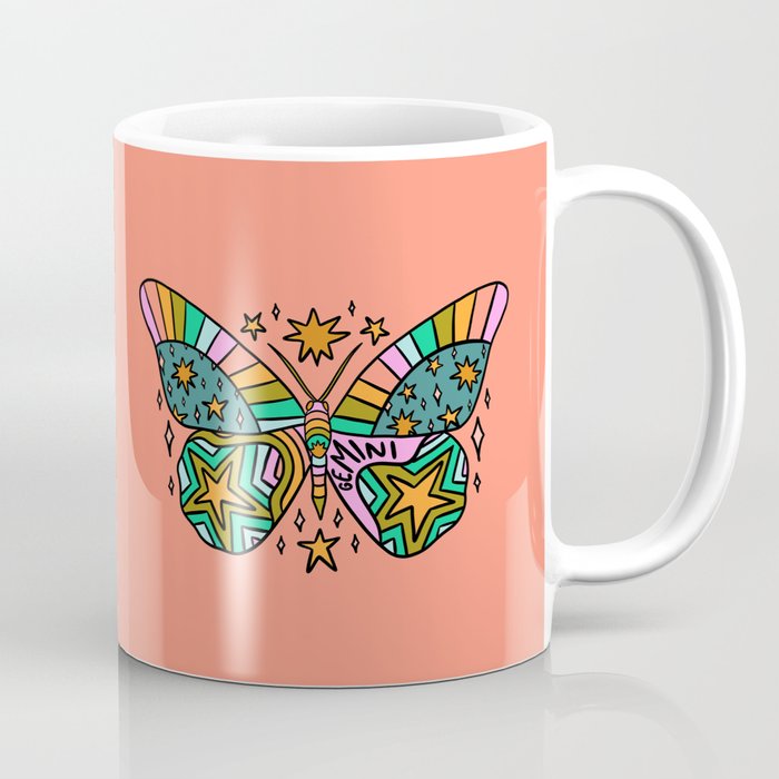 Gemini Butterfly Coffee Mug Gallery Image 1