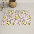 Go Bananas! (pink) Rug Gallery Image 1