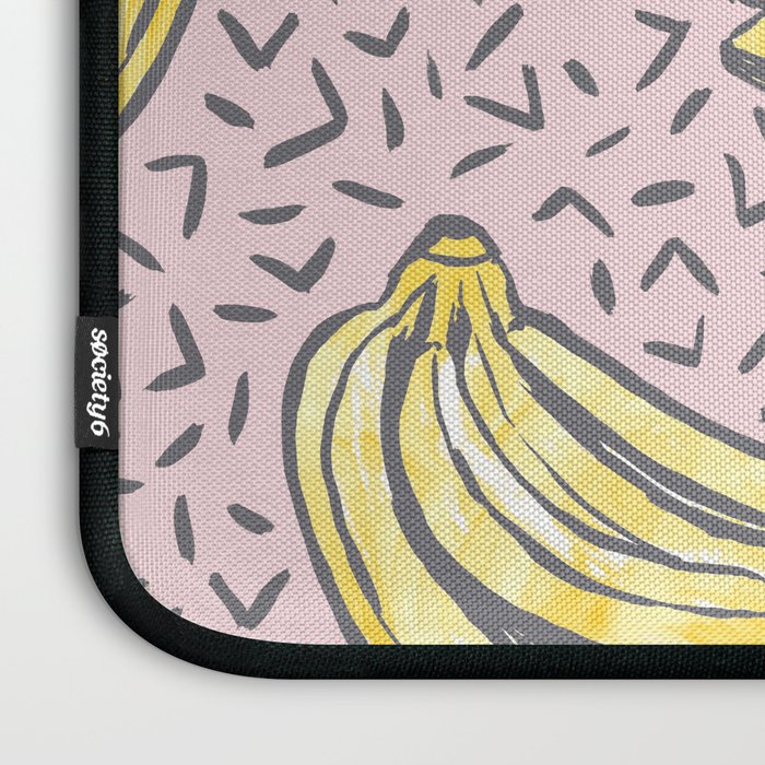 Go Bananas! (pink) Laptop Sleeve Gallery Image 3