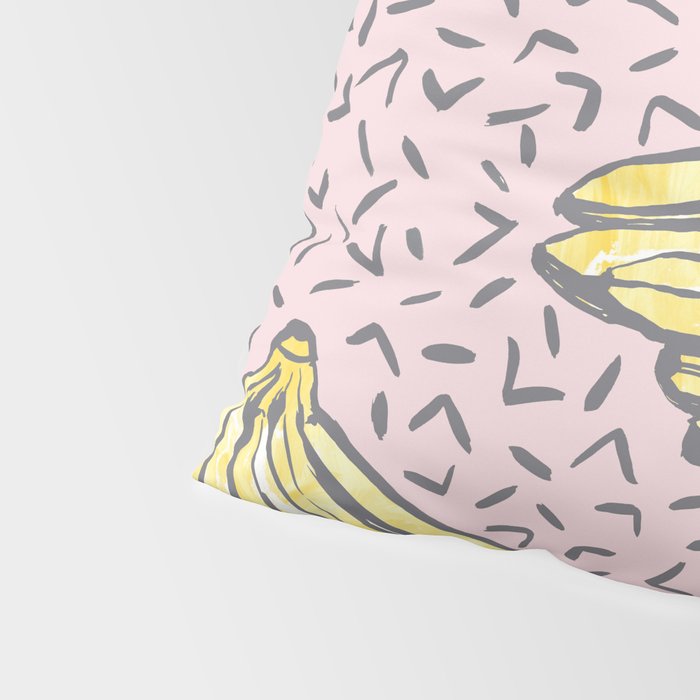 Go Bananas! (pink) Pillow Sham Gallery Image 4