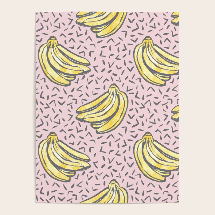 Go Bananas! (pink) Poster Gallery Image 1