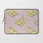 Go Bananas! (pink) Laptop Sleeve Gallery Image 1