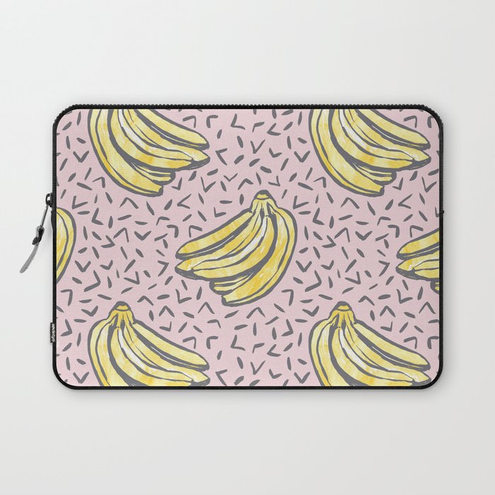 Go Bananas! (pink) Laptop Sleeve Gallery Image 1