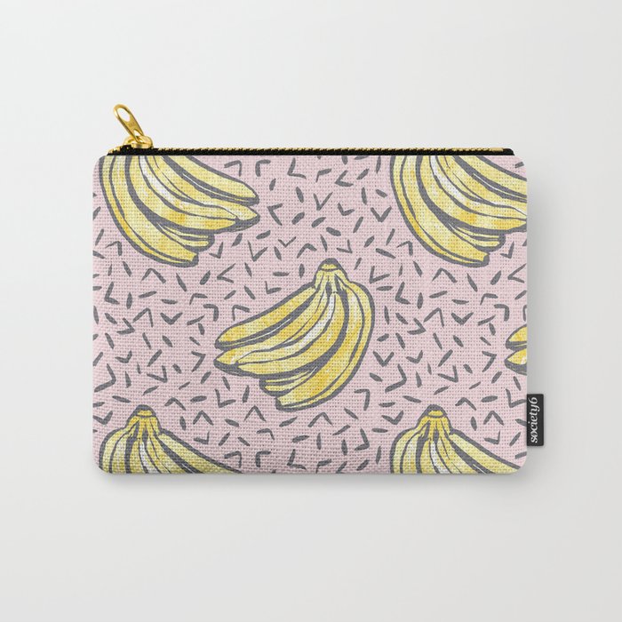 Go Bananas! (pink) Carry All Pouch Gallery Image 1