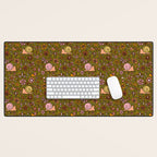 Spring Snail Print Desk Mat Gallery Image 1