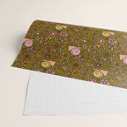 Spring Snail Print Wrapping Paper Gallery Image 2