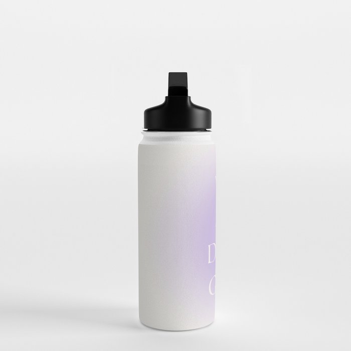 You Are Doing Great Lavender Gradient Water Bottle Gallery Image 3