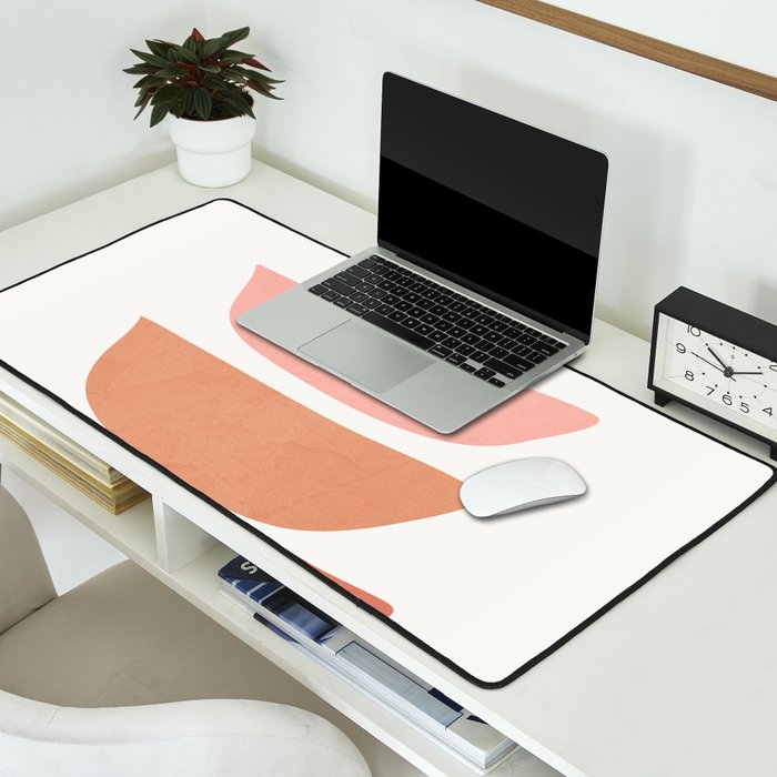 Abstract Minimal Shapes IV Desk Mat Gallery Image 2