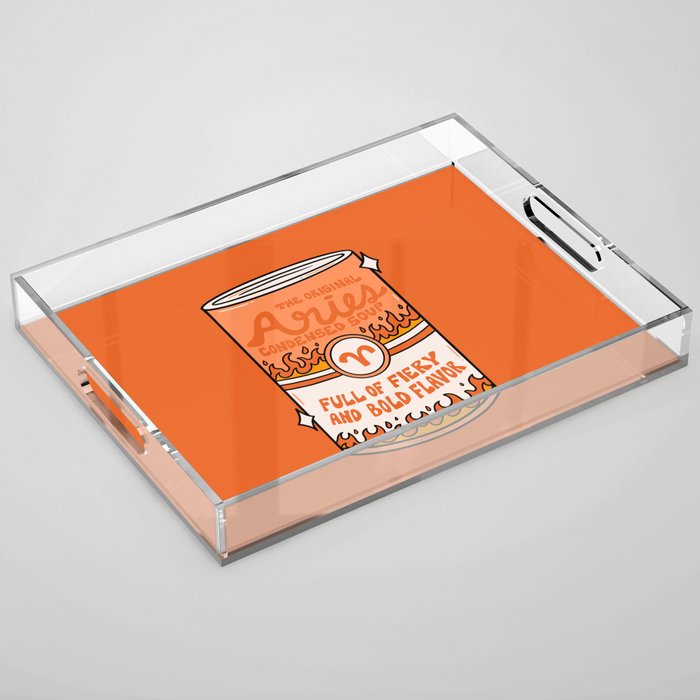 Aries Soup Acrylic Tray Gallery Image 1