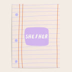 She/Her - pronoun badge  Poster Gallery Image 4