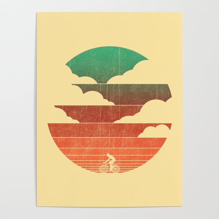 Go West (cycling edition) Poster Gallery Image 1