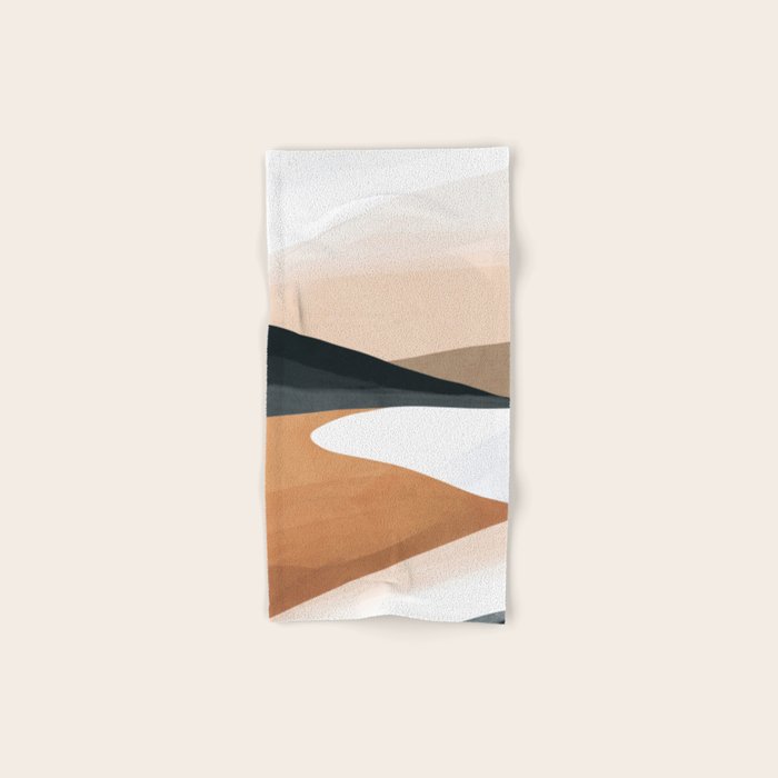 Abstract Art Landscape 15 Bath Towel Gallery Image 1