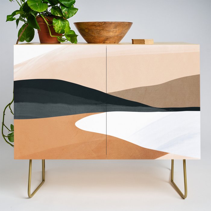 Abstract Art Landscape 15 Credenza Gallery Image 1