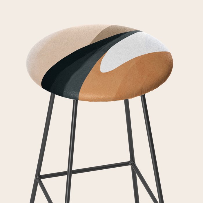 Abstract Art Landscape 15 Stool Gallery Image 2