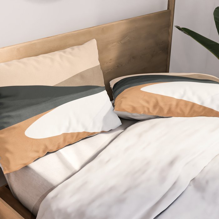 Abstract Art Landscape 15 Pillow Sham Gallery Image 2