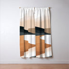 Abstract Art Landscape 15 Window Curtain Gallery Image 3
