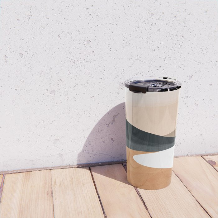 Abstract Art Landscape 15 Travel Mug Gallery Image 4