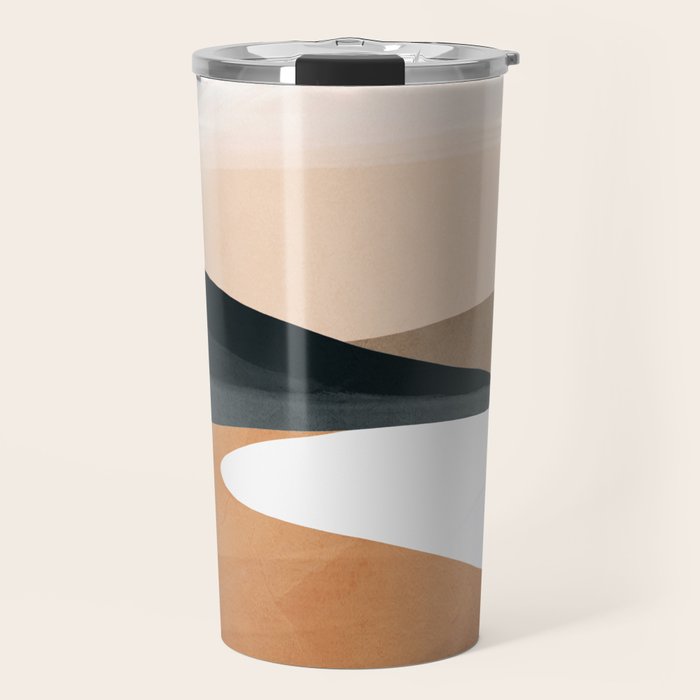 Abstract Art Landscape 15 Travel Mug Gallery Image 1