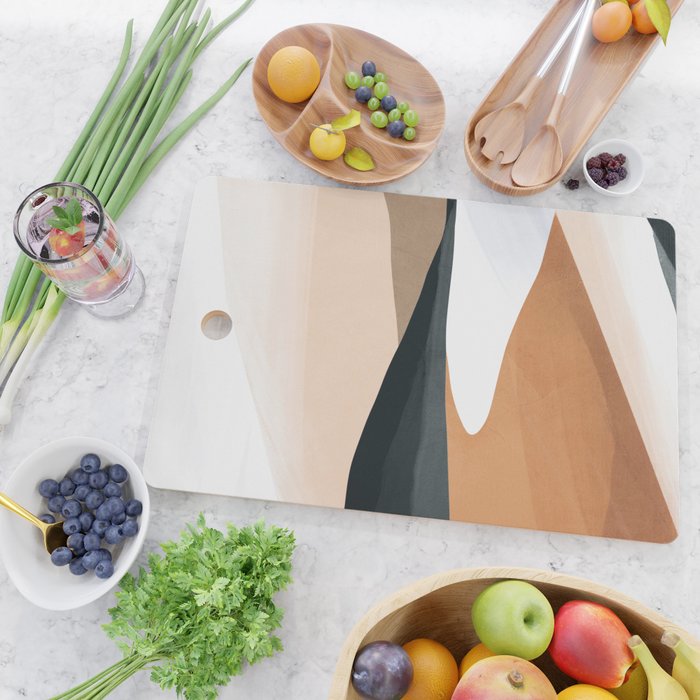 Abstract Art Landscape 15 Cutting Board Gallery Image 2