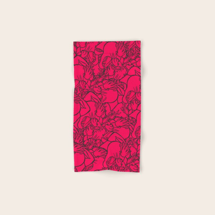 Panther Flame Bath Towel Gallery Image 1