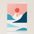 Cat Landscape 4 Stationery Card Gallery Image 2