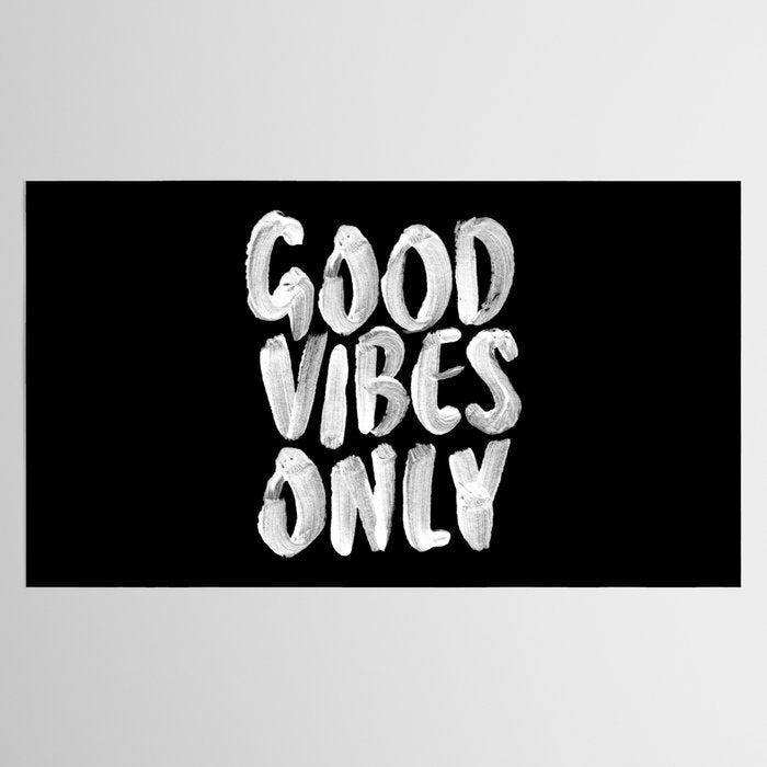 Good Vibes Only Tablecloth Gallery Image 2