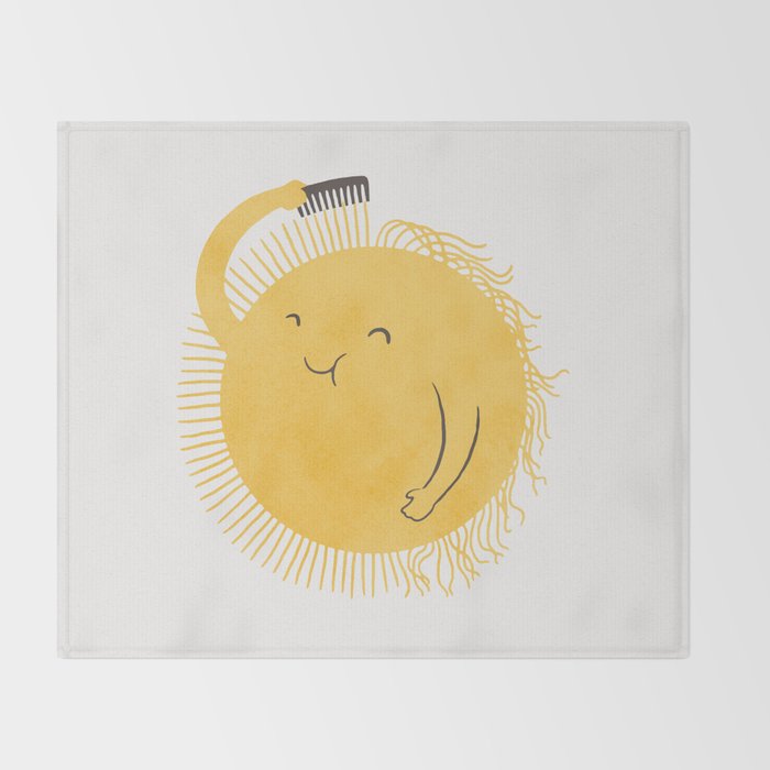 Good Morning, Sunshine Throw Blanket Gallery Image 2