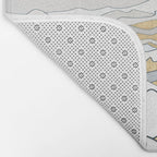 Golden Ocean Bath Mat Gallery Image 2